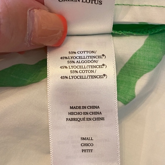 New! Rails Seville midi Dress in Lotus Green smocked floral nwot 33452 - Picture 14 of 16